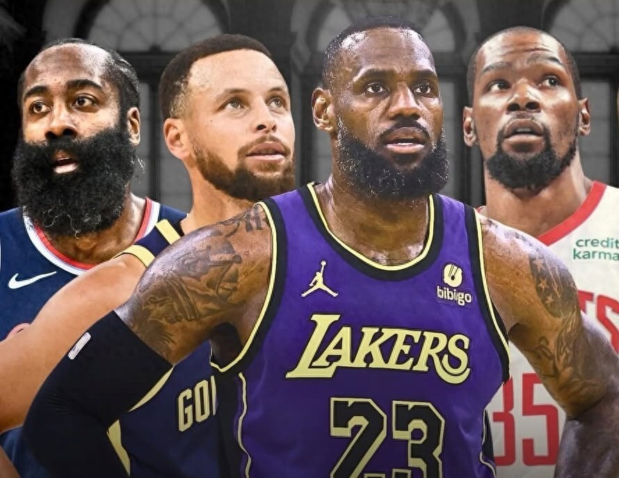Ageless legends! NBA officially praises four superstars: James, Durant, Curry, and Harden jointly break scoring records
