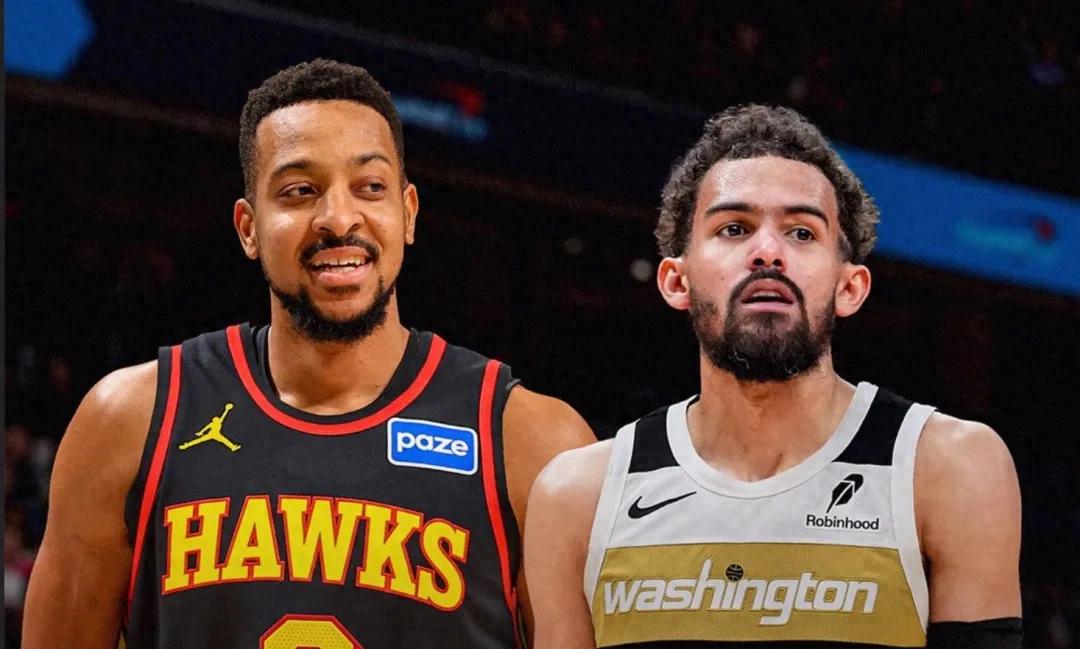 Here it comes! Trae Young has been traded to the Wizards, and the Hawks are fully promoting their new forward star!