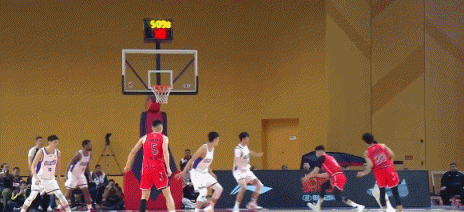 Outrageous courtside advertising boards! How many players have been injured? Yet CBA still refuses to change.