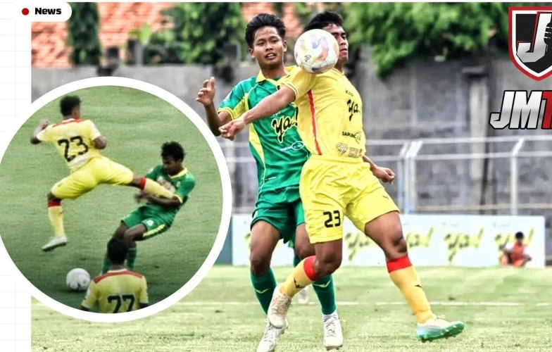 SHOCKING: Indonesia bans player for life due to a horrific foul