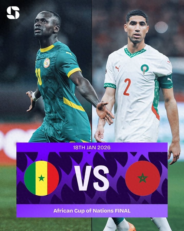 Africa Cup of Nations Final - Senegal vs Morocco: Mané vs Achraf in a Penalty Shootout, Thrilling Clash on January 19