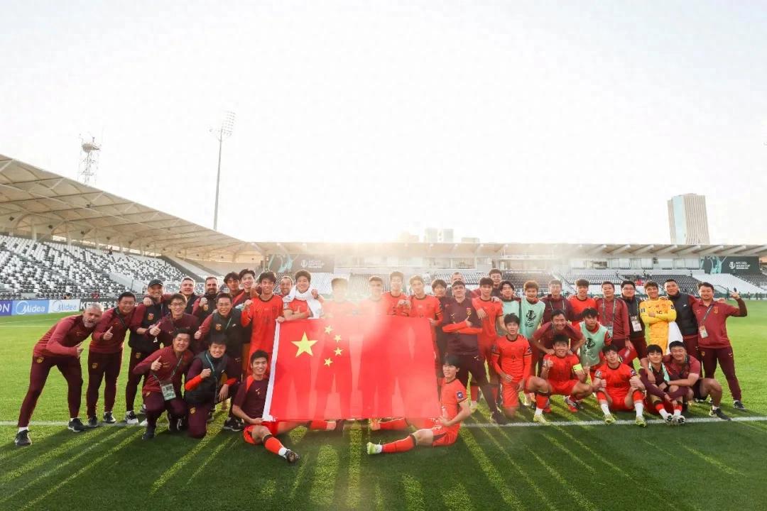 One more goal, one more victory, five points secured! The U23 Chinese national team makes history.