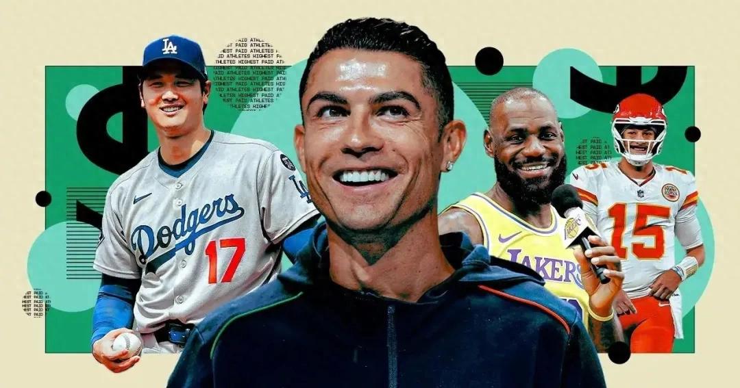 For three consecutive years, Cristiano Ronaldo has earned over $200 million, dominating the athlete income rankings.