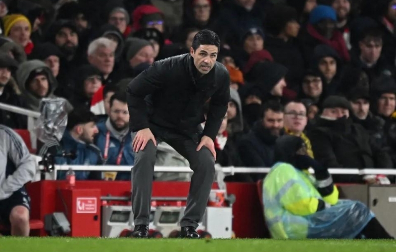 Liverpool fans outraged by the conduct of coach Mikel Arteta