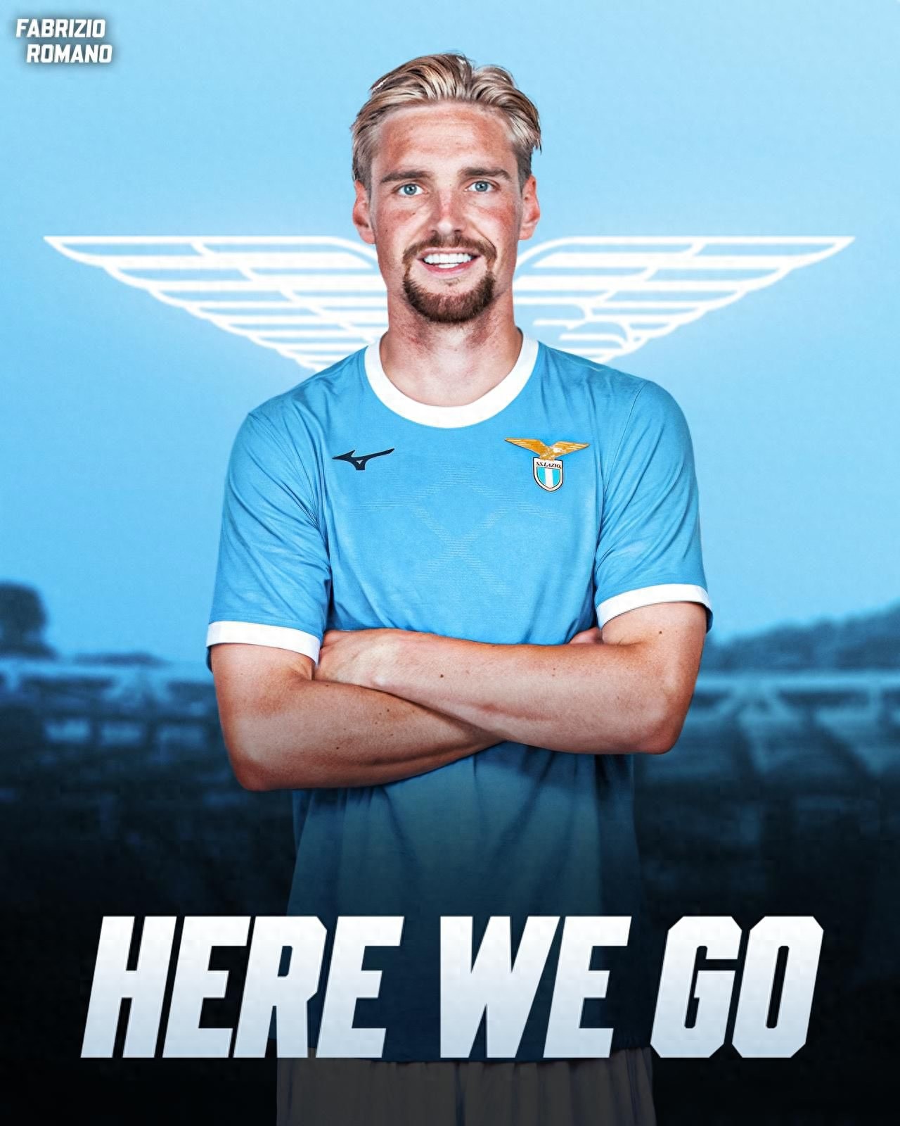 Replacing Gondozi! Lazio signs 23-year-old midfielder Taylor for a total of €17 million, with a market value of €23 million.