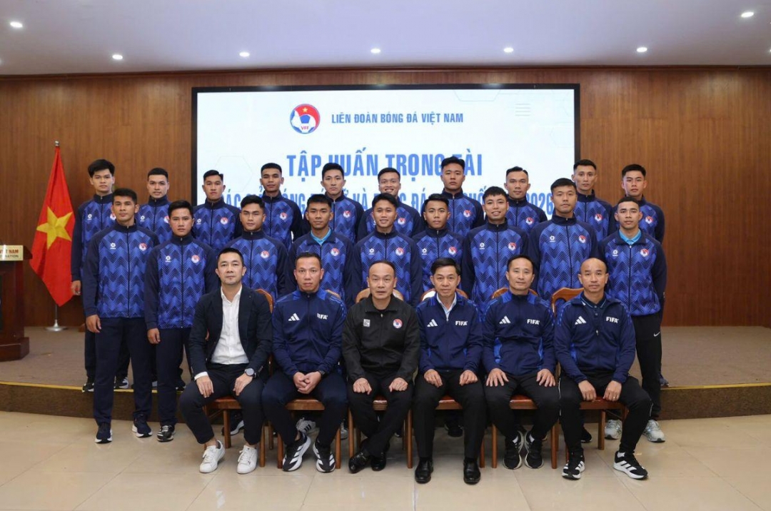 The Vietnam Football Federation tightens referee management for the 2026 season
