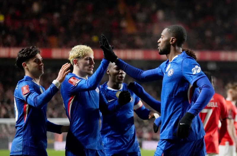 New coach's perfect debut, Chelsea showcases strength in the FA Cup